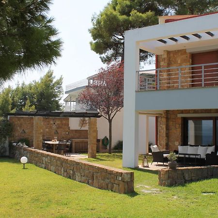 Villa The House Of Blue Áfitos Exterior foto